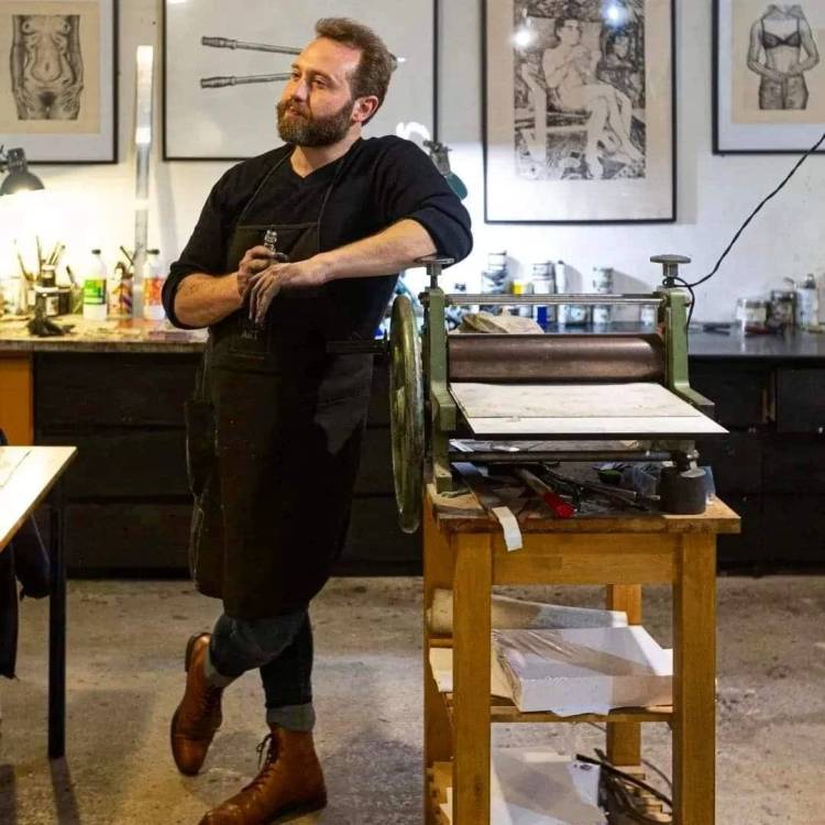 Alban Dreysse artiste taille-doucier strasbourg 2